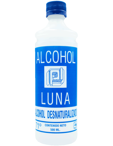 Alcohol 71° Fco 500mL Luna