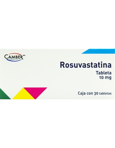 Rosuvastatina Tabs 10mg C/30 (Camber)