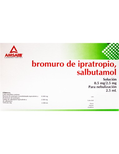 Bromuro de Ipratropio / Salbutamol Sol....