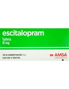 Escitalopram Tabs 10mg C/14 (Amsa)