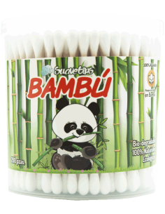 Cotonete Suavetips Bambu Bote C/200