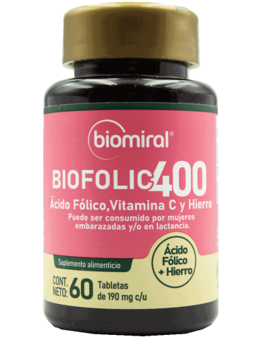 Biofolic 400 Tabs C/60