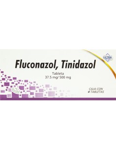 Fluconazol, Tinidazol Tabs 37.5mg/ 500mg C/4 (Ultra)