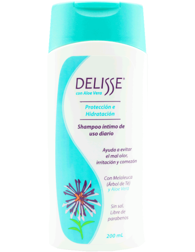 Delisse Sampoo Intimo Con Aloe Vera Fco 200mL