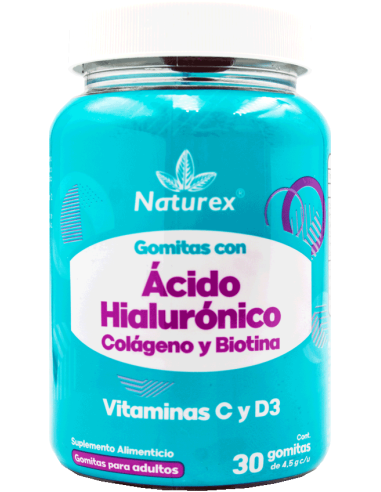 Ácido Hialurónico, Colágeno, Biotina Gomitas...