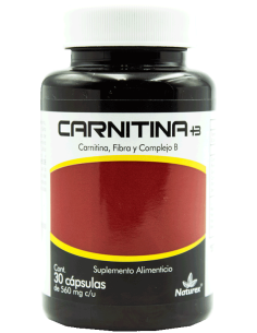 Carnitina +B Caps C/30