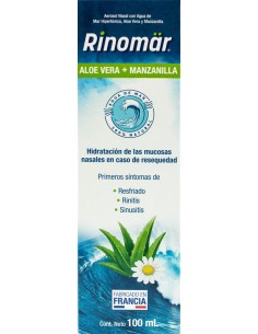 Rinomar Aloe Vera, Manzanilla Fco 100mL