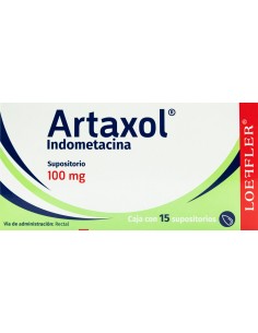 Artaxol Supositorios 100mg C/15