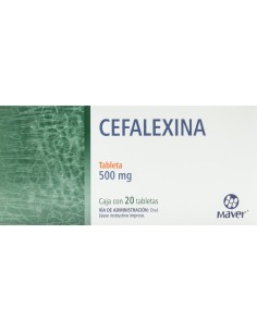 Cefalexina Tabs 500mg C/20 (Maver)