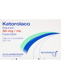 Ketorolaco Sol. Iny 30mg AMP C/3 (Neolpharma)