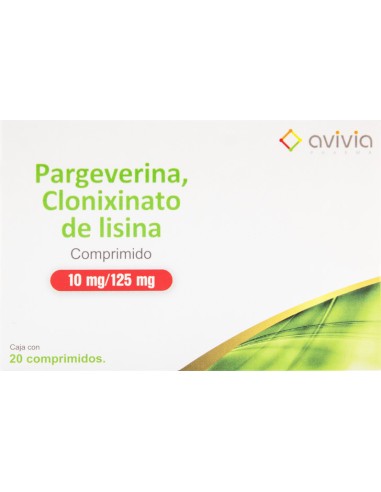 Pargeverina, Clonixinato de Lisina Comp 10mg/...