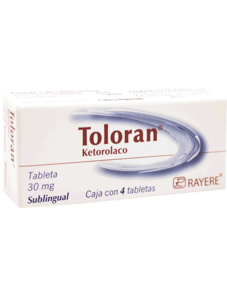 Toloran Sublingual Tabs 30mg C/4