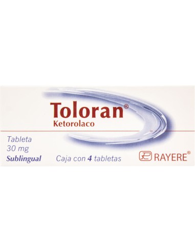Toloran Sublingual Tabs 30mg C/4