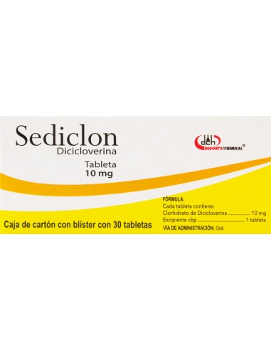 Sediclon Tabs 10 mg C/30