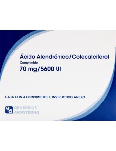 Ácido Alendrónico, Colecalciferol Comp C/4 (Armstrong)