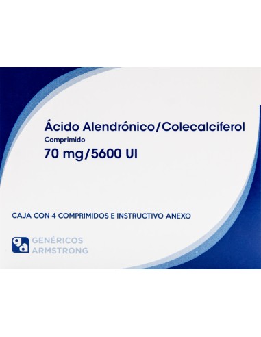 Ácido Alendrónico, Colecalciferol Comp C/4...
