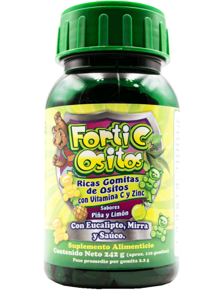 Forti-C Ositos Gomitas Fco 242g