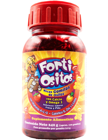 Forti Ositos Gomitas Fco 242g