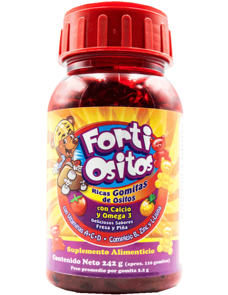 Forti Ositos Gomitas Fco 242g