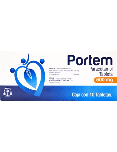 Portem Tabs 500mg C/10