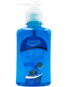 Jabón Liquido Para Manos Escencias Marinas 230mL (Sanax)