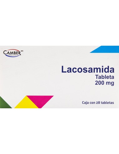 Lacosamida Tabs 200mg C/28 (Camber)