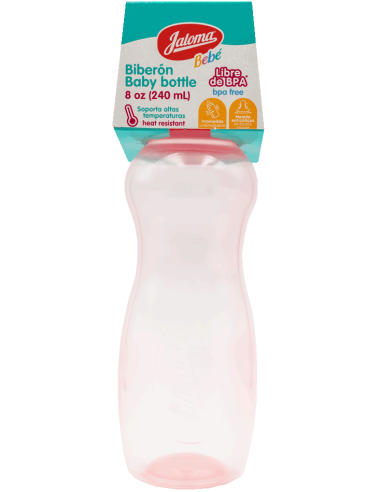 Biberón 8oz Rojo (Jaloma)