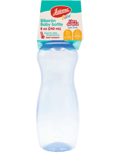Biberón 8oz Azul (Jaloma)