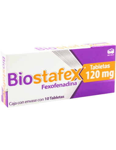 Biostafex Tabs 120mg C/10
