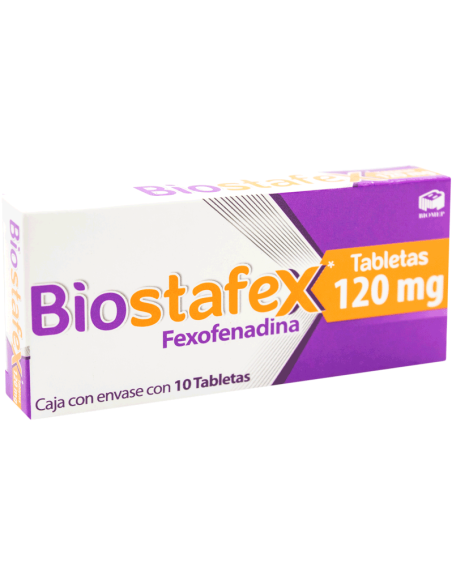 Biostafex Tabs 120mg C/10