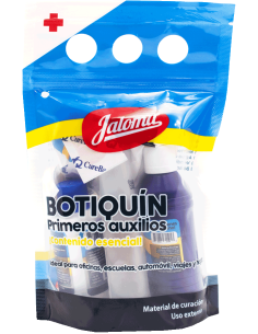 Botiquín Primeros Auxilios C/8 Piezas (Jaloma)