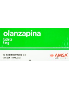 Olanzapina Tabs 5 mg C/14 (Amsa)