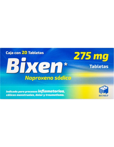 Bixen Tabs. 275 mg C/20