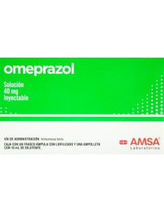 Omeprazol Sol. Iny 40 mg Amp. 10 mL (Amsa)