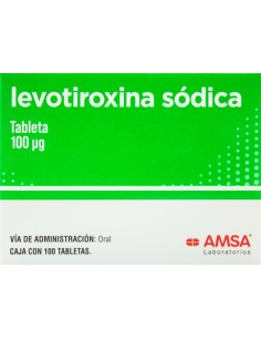 Levotiroxona Sódica Tabs 100uG C/100 (AMSA)