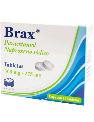 Brax Tabs. 300 mg / 275 mg C/10