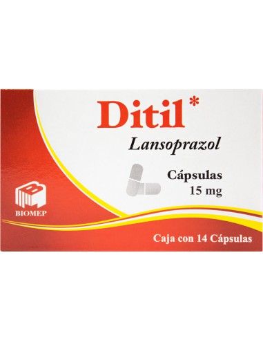 Ditil Caps. 15 mg C/14