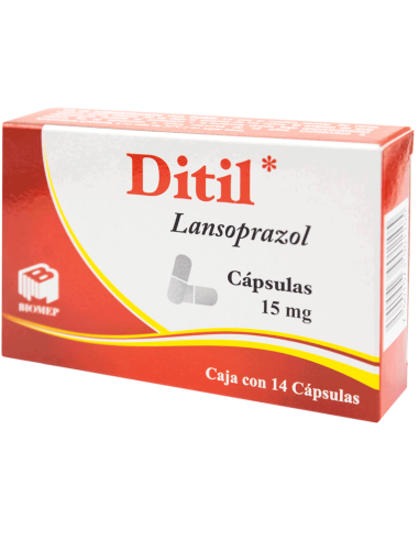 Ditil Caps. 15 mg C/14