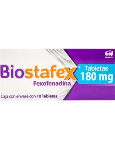 Biostafex Tabs 180mg C/10