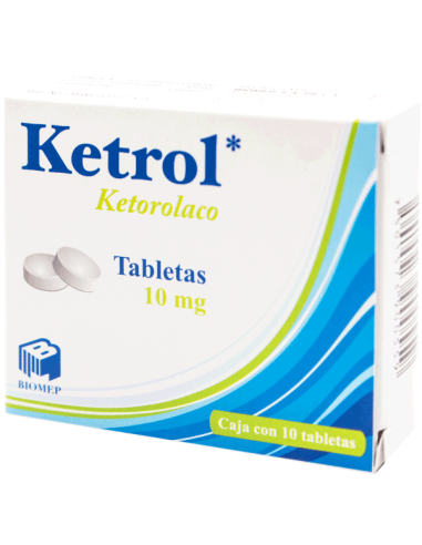 Ketrol Tabs. 10 mg C/10
