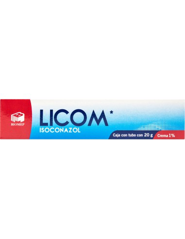 Licom Crema 1 % Tubo con 20 g