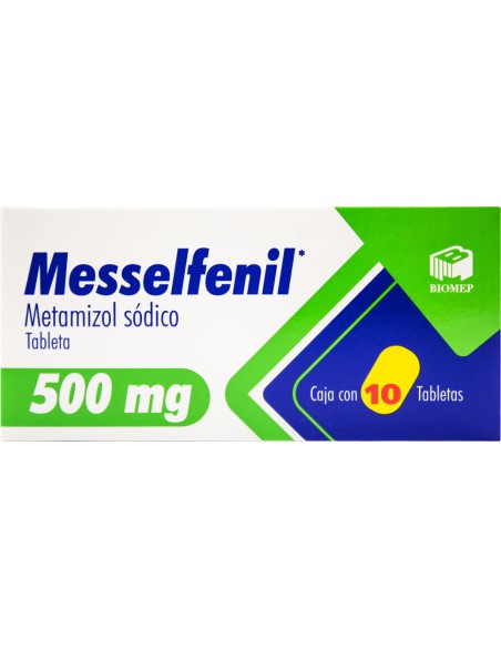 Messelfenil Comp. 500 mg C/10