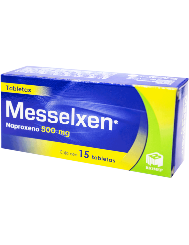 Messelxen Tabs. 500 mg C/15