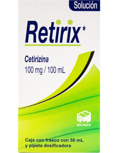 Retirix Sol. 100mg Fco. 50mL