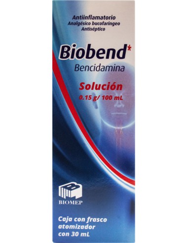 Biobend  Solución Frasco atomizador con 30 mL