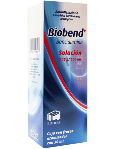 Biobend  Solución Frasco atomizador con 30 mL