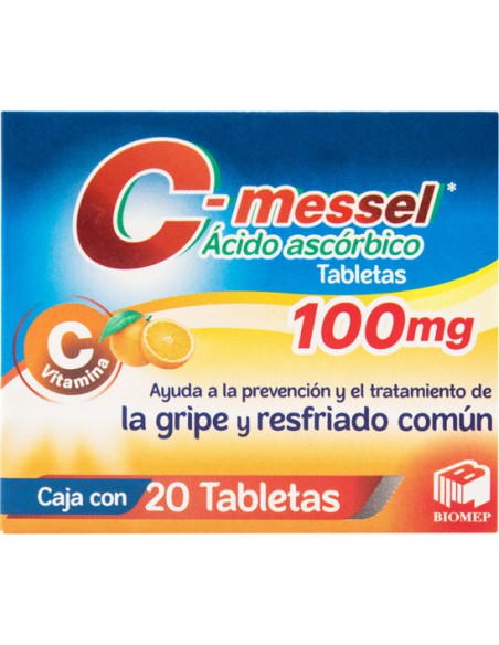 C-Messel tabs 100 mg C/20