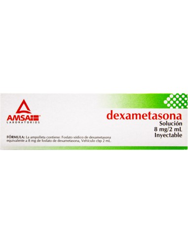 Dexametasona Sol. Iny. C/1 Amp. 8 mg (Amsa)