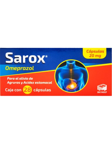 Sarox Caps. 20 mg C/28
