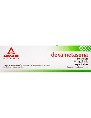 Dexametasona Sol. Iny. C/1 Amp. 8 mg (Amsa)